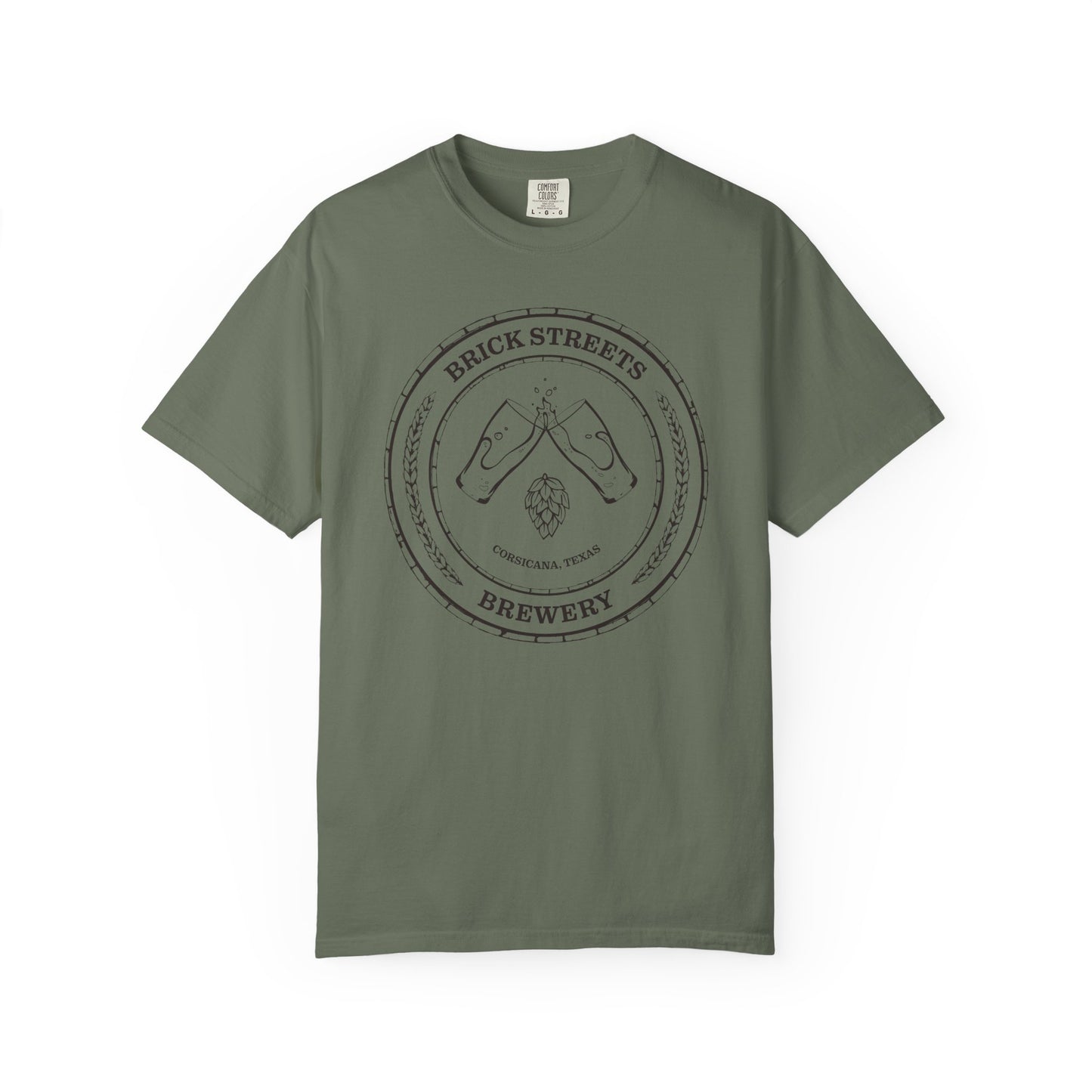 Brick Streets Brewery - Casual Beer Lover Tee - Dark Logo
