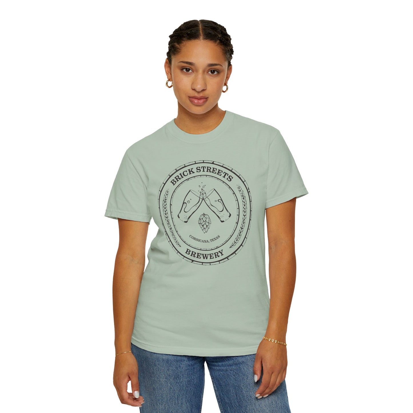 Brick Streets Brewery - Casual Beer Lover Tee - Dark Logo