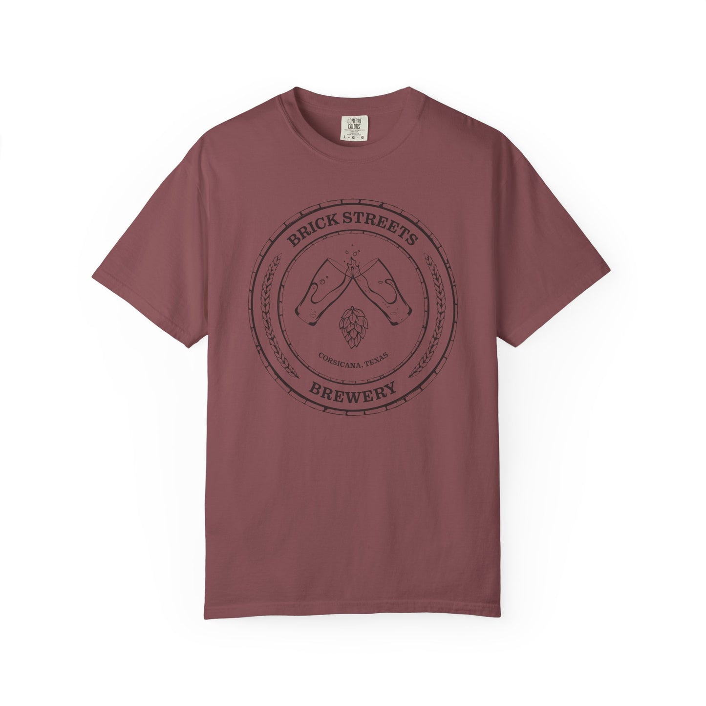 Brick Streets Brewery - Casual Beer Lover Tee - Dark Logo