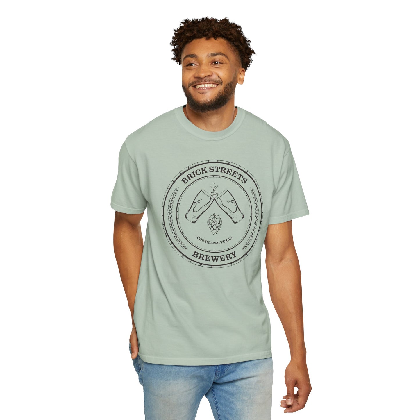 Brick Streets Brewery - Casual Beer Lover Tee - Dark Logo