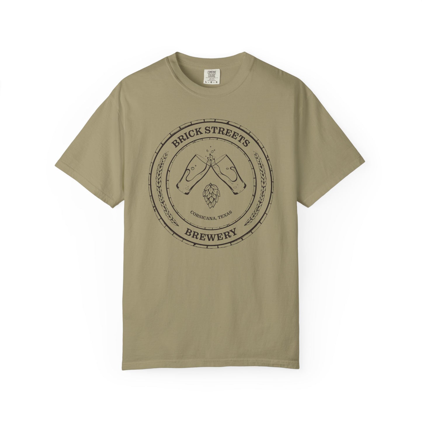 Brick Streets Brewery - Casual Beer Lover Tee - Dark Logo