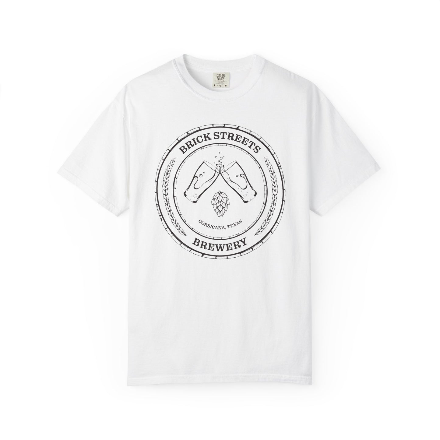 Brick Streets Brewery - Casual Beer Lover Tee - Dark Logo