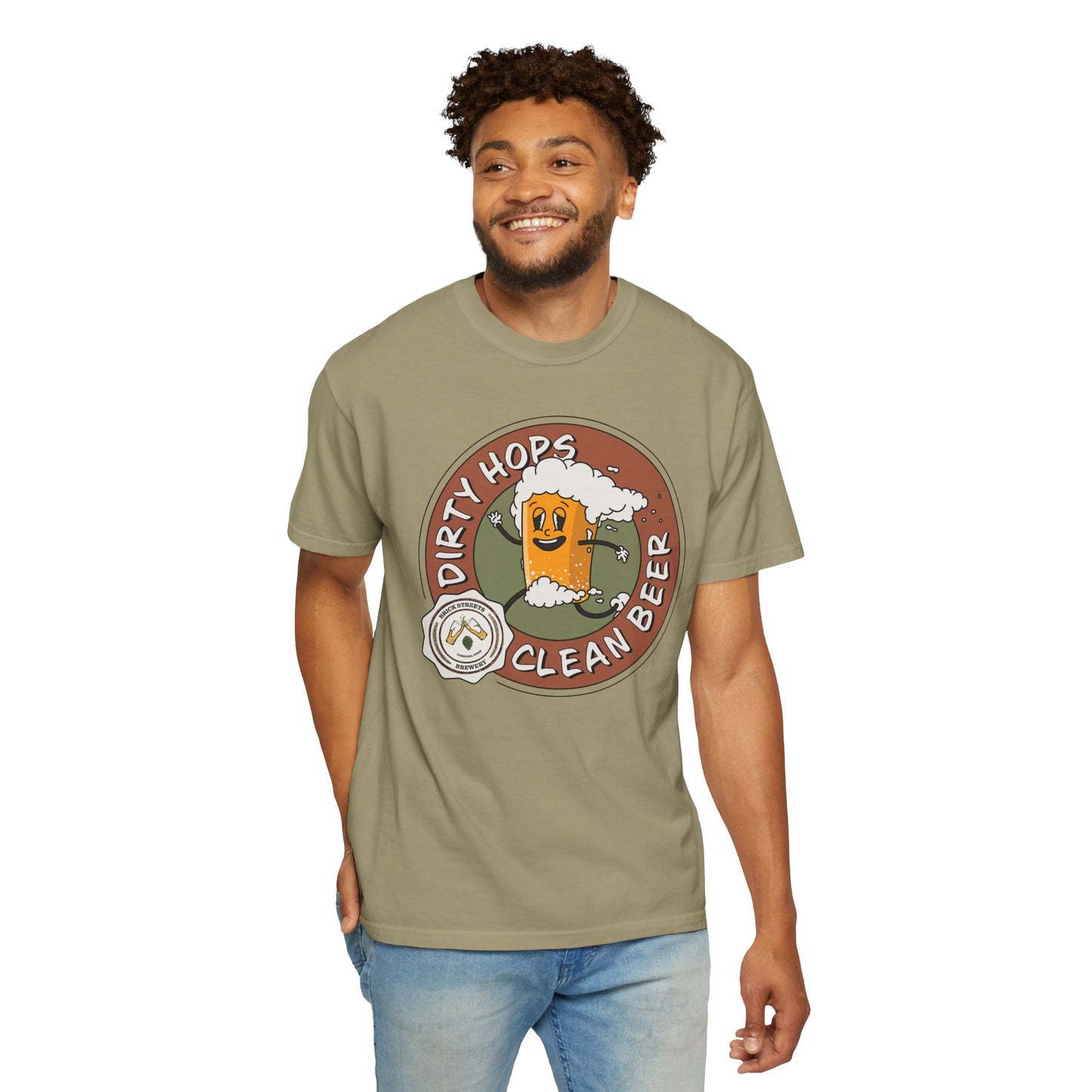"Dirty Hops Clean Beer" Graphic Tee