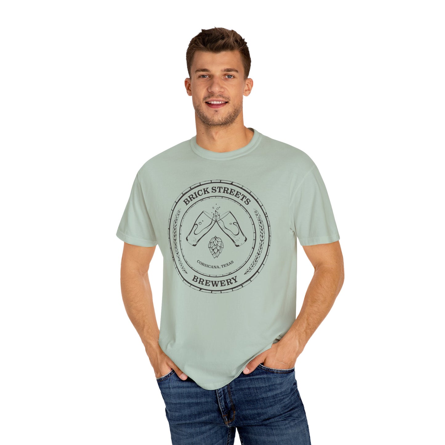 Brick Streets Brewery - Casual Beer Lover Tee - Dark Logo