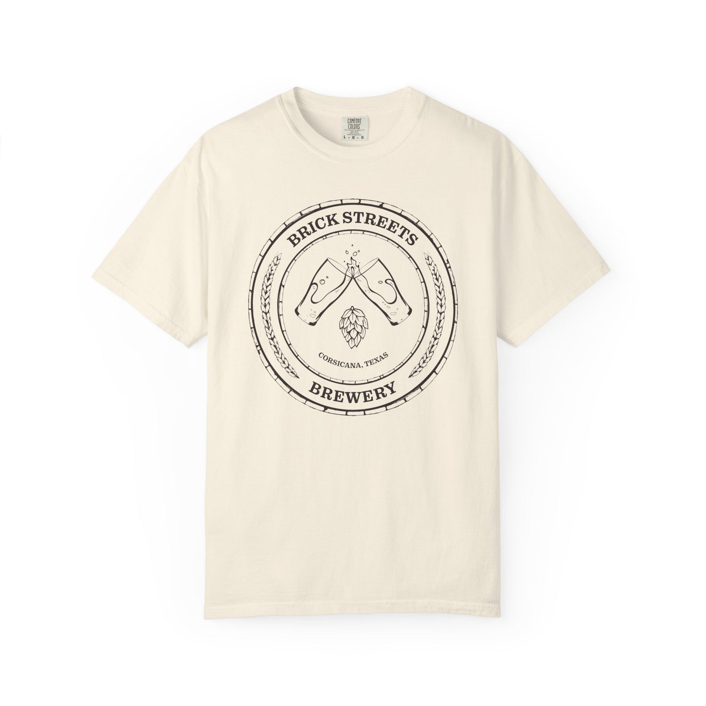 Brick Streets Brewery - Casual Beer Lover Tee - Dark Logo