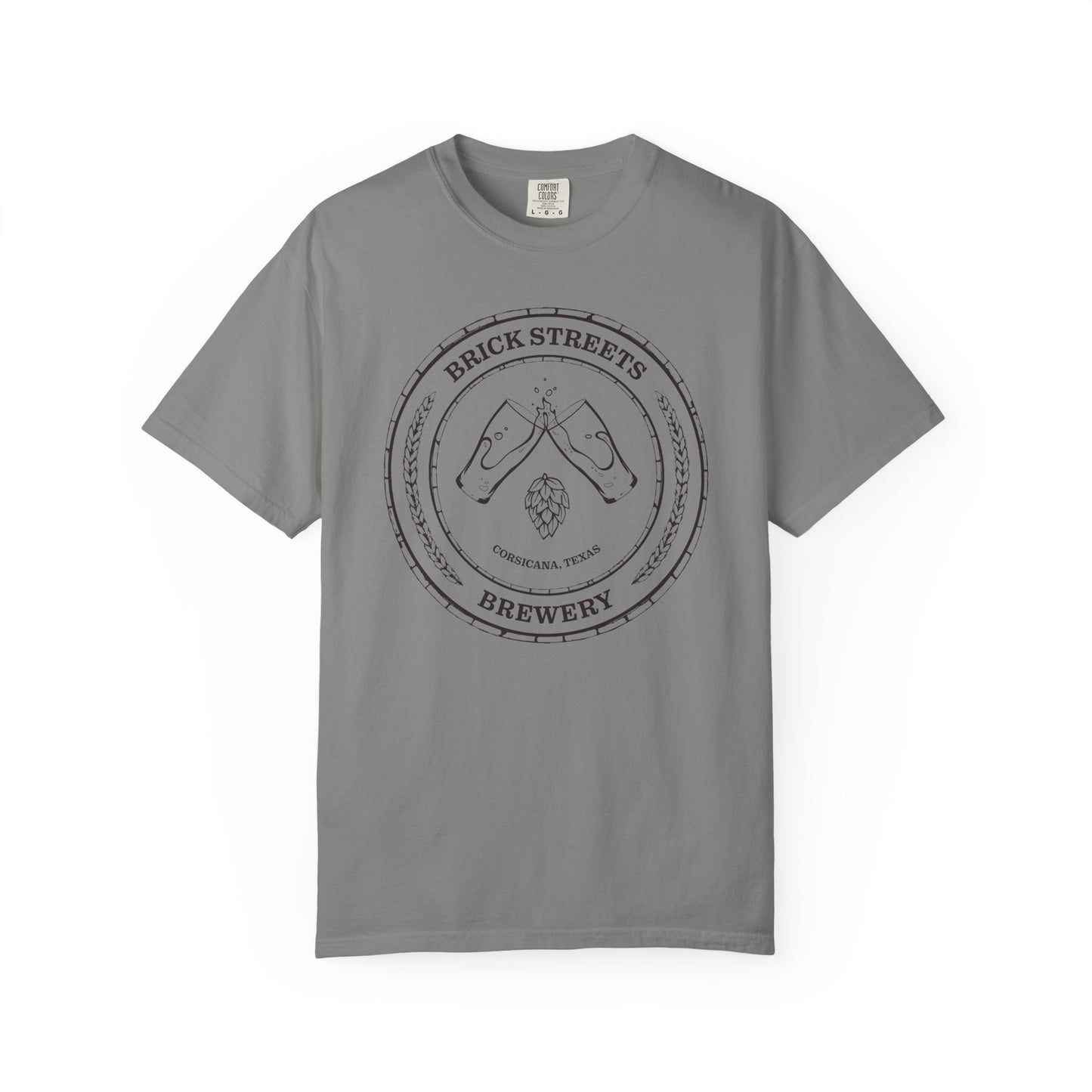 Brick Streets Brewery - Casual Beer Lover Tee - Dark Logo