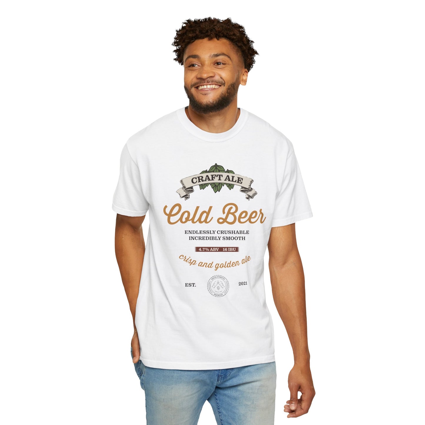 Brick Streets Brewery - Cold Beer Tee