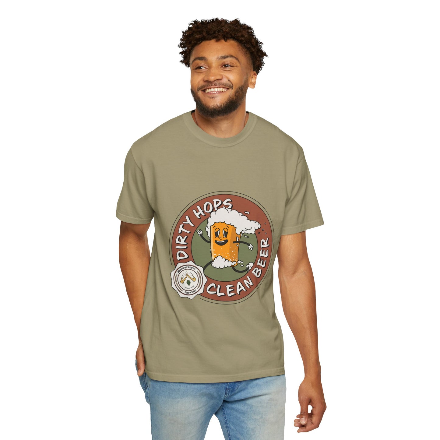 "Dirty Hops Clean Beer" Graphic Tee