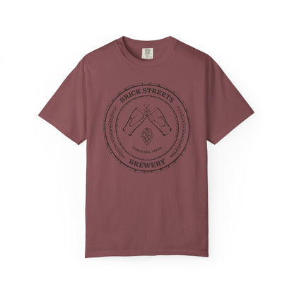 Brick Streets Brewery - Casual Beer Lover Tee - Dark Logo