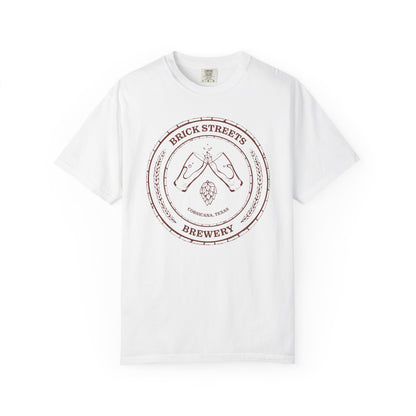 Brick Streets Brewery - Casual Beer Lover Tee - Rust Logo