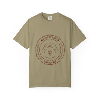 Brick Streets Brewery - Casual Beer Lover Tee - Rust Logo