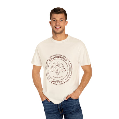 Brick Streets Brewery - Casual Beer Lover Tee - Rust Logo
