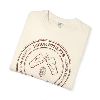 Brick Streets Brewery - Casual Beer Lover Tee - Rust Logo