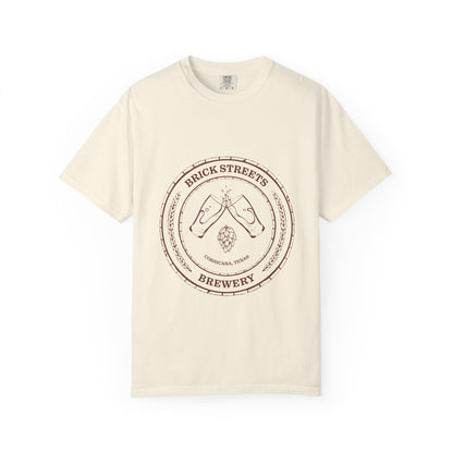 Brick Streets Brewery - Casual Beer Lover Tee - Rust Logo