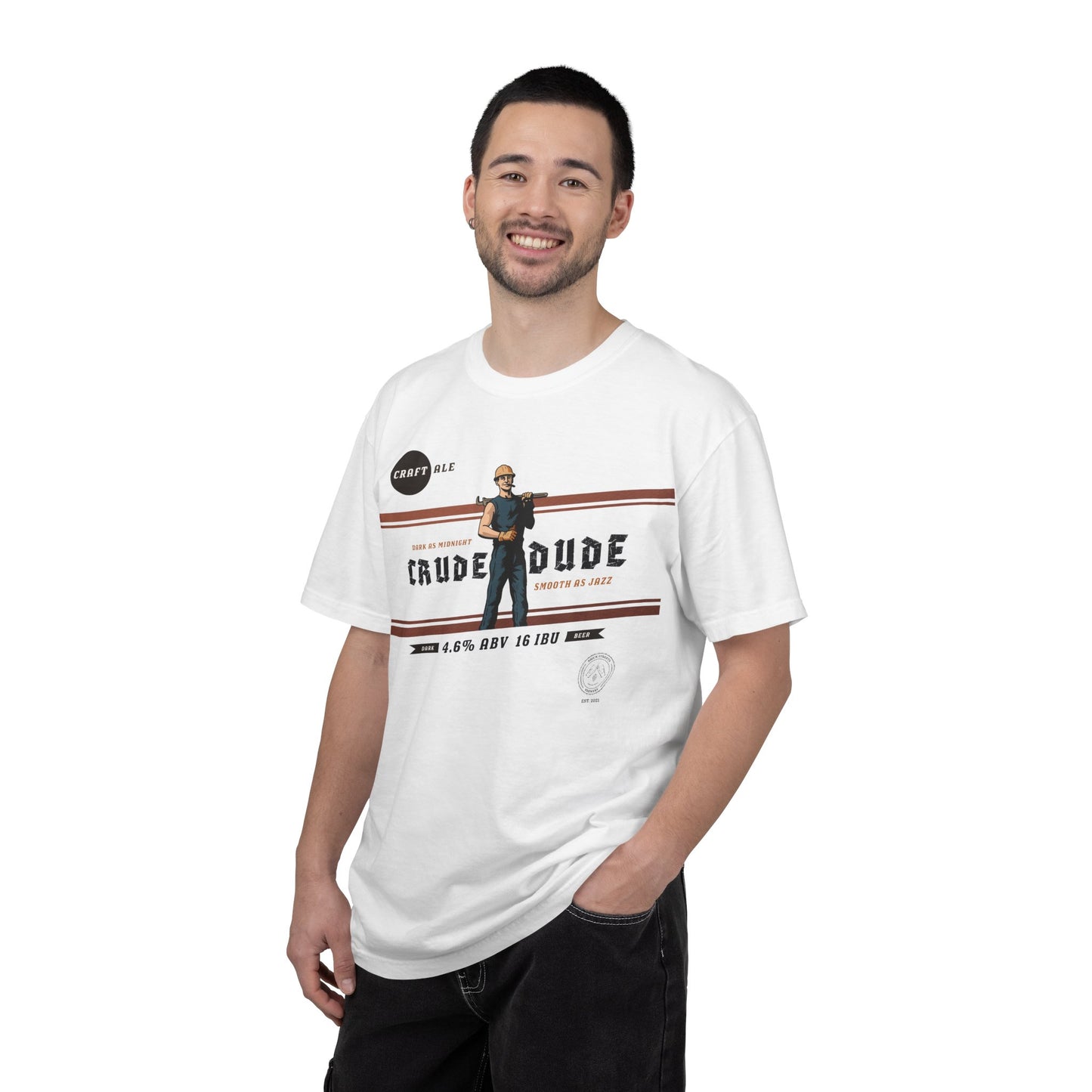 Brick Streets Brewery - Crude Dude Tee