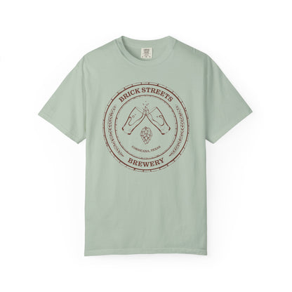 Brick Streets Brewery - Casual Beer Lover Tee - Rust Logo